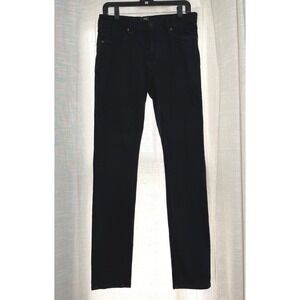 NEUW Iggy Skinny Jeans Black Denim Button Fly Stretch 34233 Men's Size 32x34